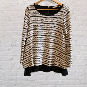 AVA James Lined Knitted Sweater